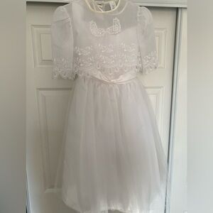 90s vintage First Communion Dress Girls size 12